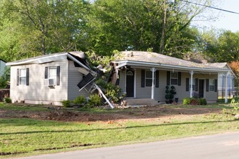 Storm Damage in Tampa Palms, Florida